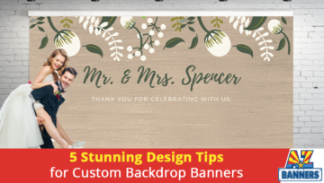5 Stunning Design Tips for Custom Backdrop Banners | AZ Banners
